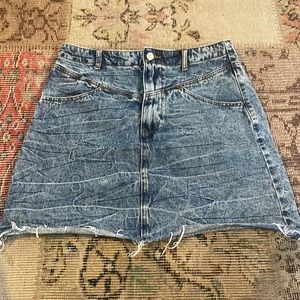 This is a Forever 21 Denim skirt. Size-29 (medium)